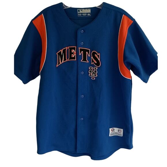 New York Mets vintage True Fan MLB jersey youth size XL (14-16) - Picture 1 of 9